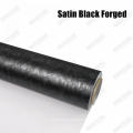 Película de fibra de carbono forjada Super Matte Black